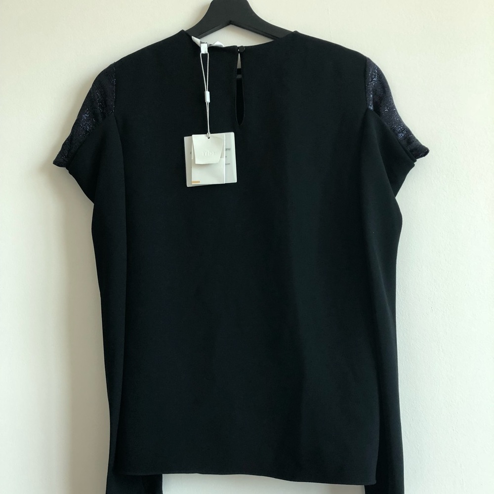 TIBI Detailed Shoulder Blouse - Picture 4 of 7